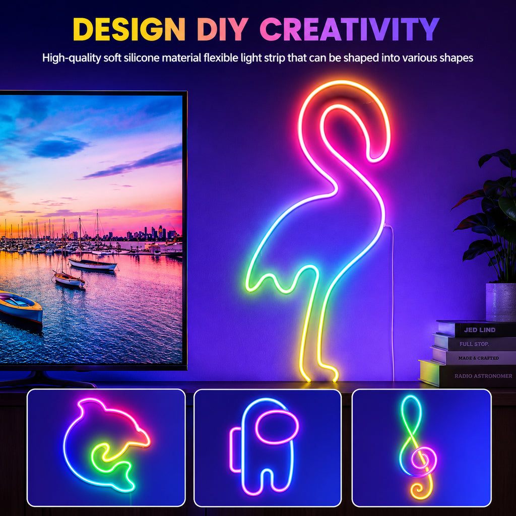 Neon Lights RGB LED Strip -  5m